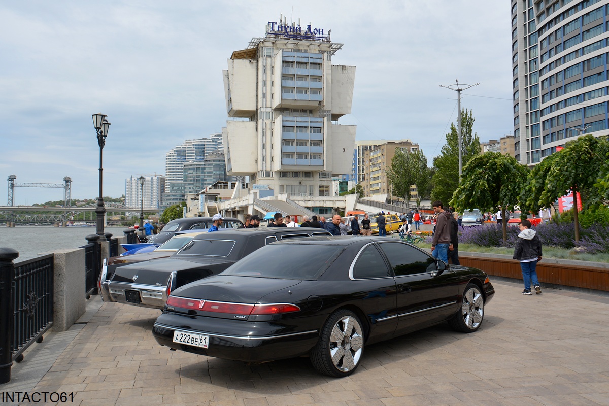 Ростовская область, № А 222 ВЕ 61 — Lincoln Continental Mark VIII '93-97; Ростовская область — Retro Motor Show_2024
