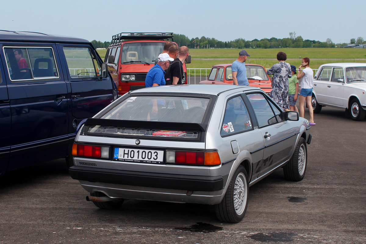 Литва, № H01003 — Volkswagen Scirocco (2G) '81-92; Литва — Retro mugė 2024