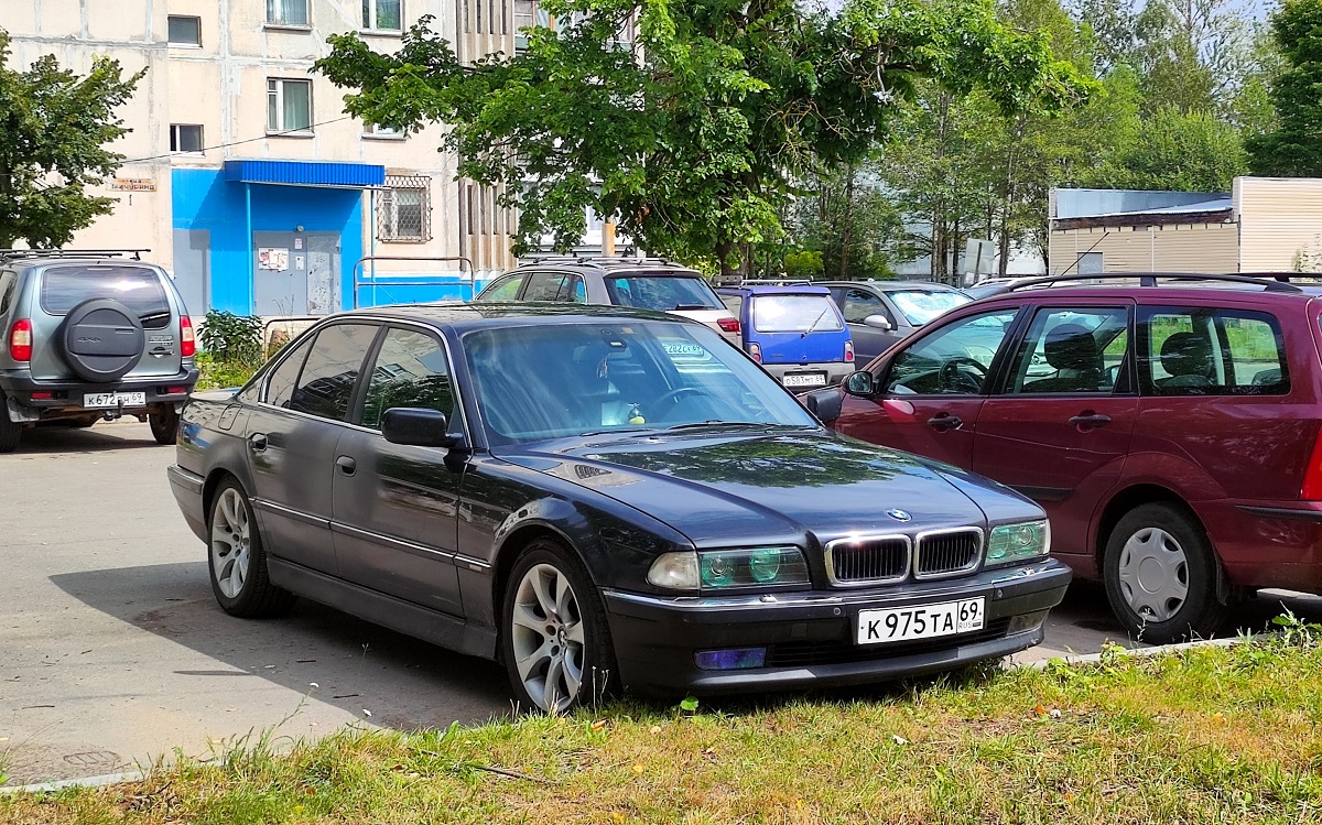 Тверская область, № К 975 ТА 69 — BMW 7 Series (E38) '94-01
