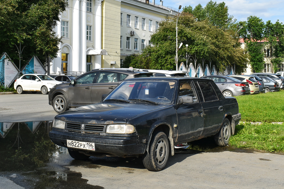 Свердловская область, № Н 822 РХ 196 — Москвич-2142 Князь Владимир '97-02