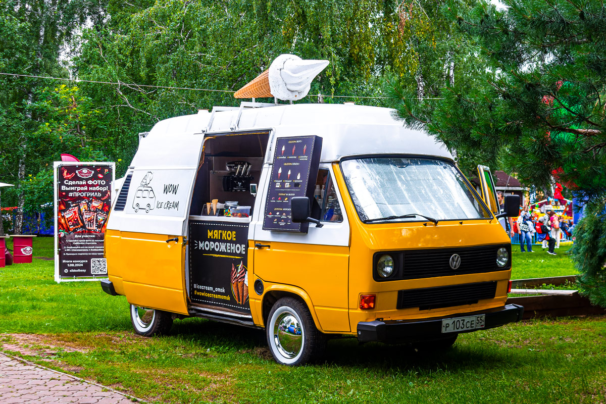 Омская область, № Р 103 СЕ 55 — Volkswagen Typ 2 (Т3) '79-92