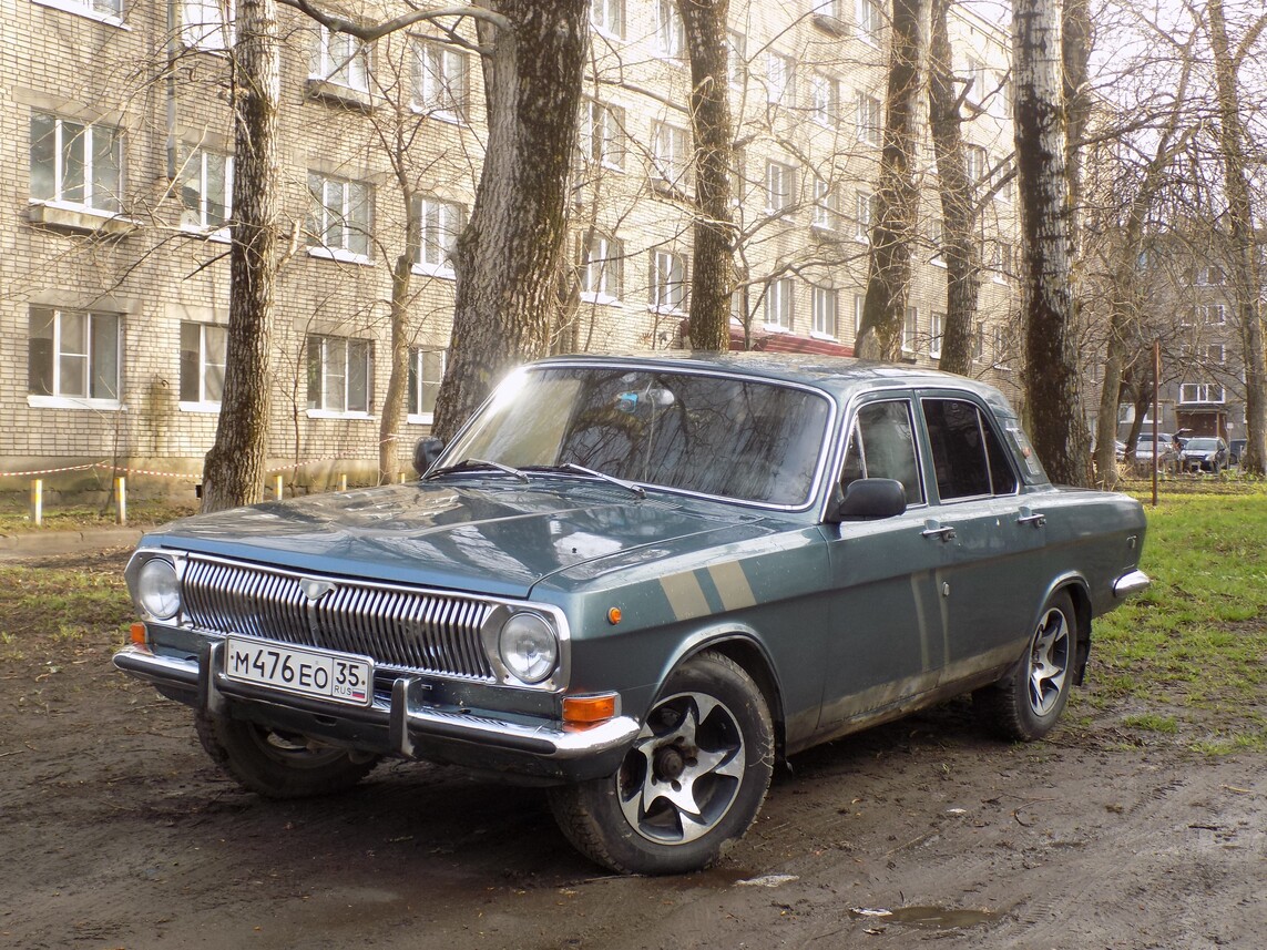 Вологодская область, № М 476 ЕО 35 — ГАЗ-24 Волга '68-86