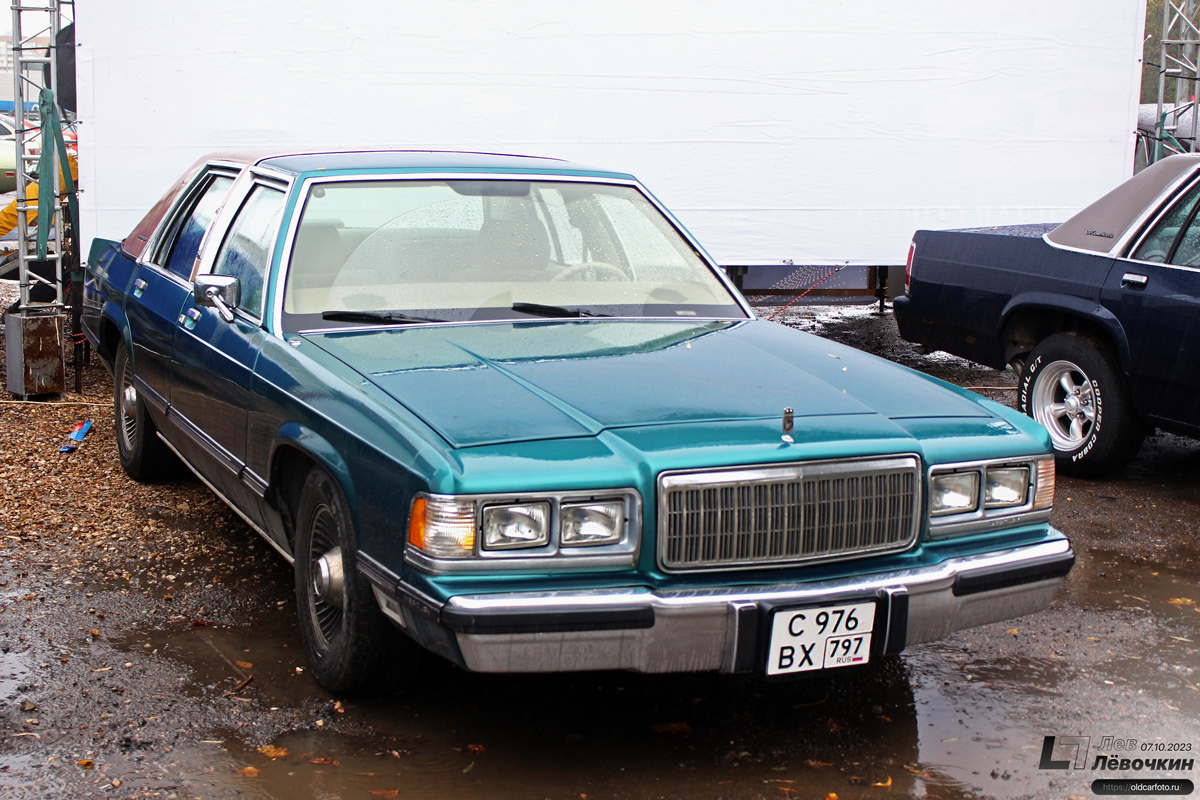 Москва, № С 976 ВХ 797 — Mercury Grand Marquis (1G) '79-91; Московская область — Автомолот Классик-фест