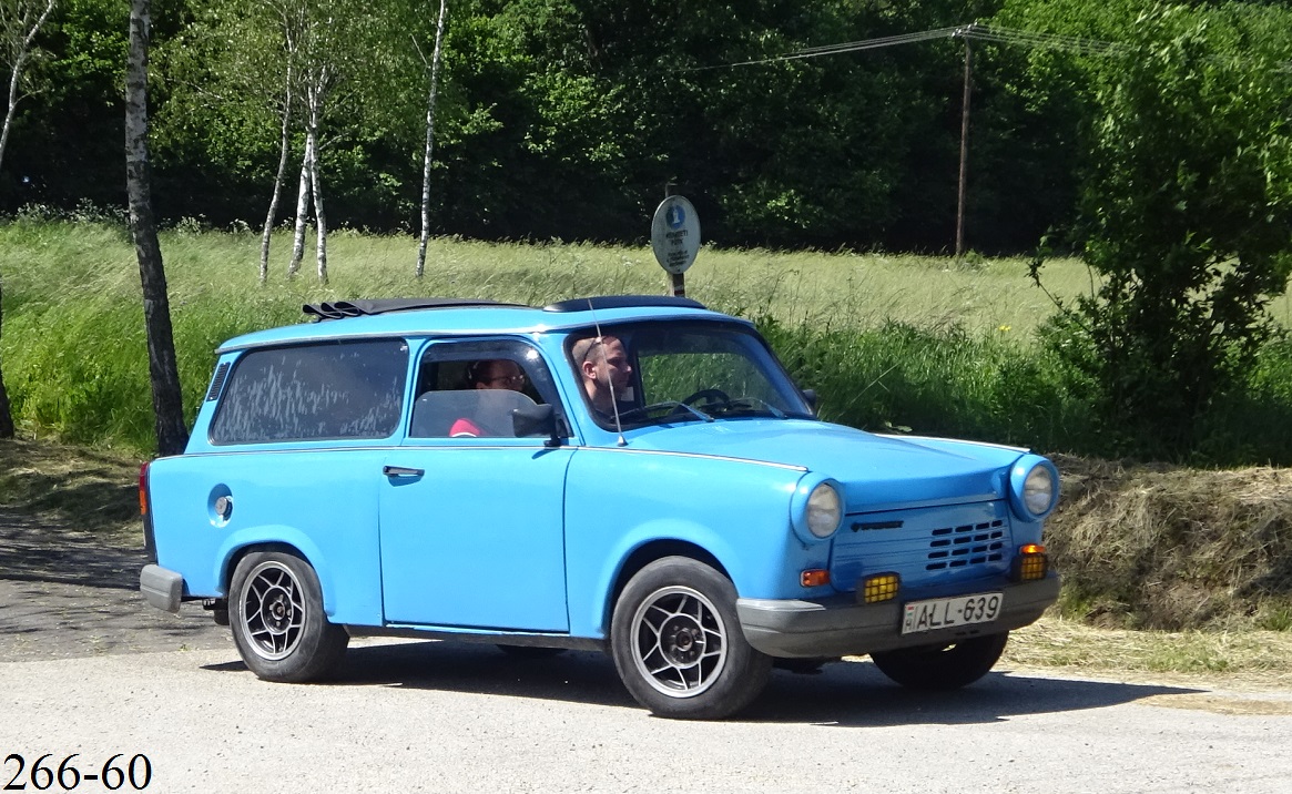 Венгрия, № ALL-639 — Trabant 1.1 (P601) '89-91; Венгрия — XIII. EMTC Trabant-Wartburg és NDK jármű találkozó