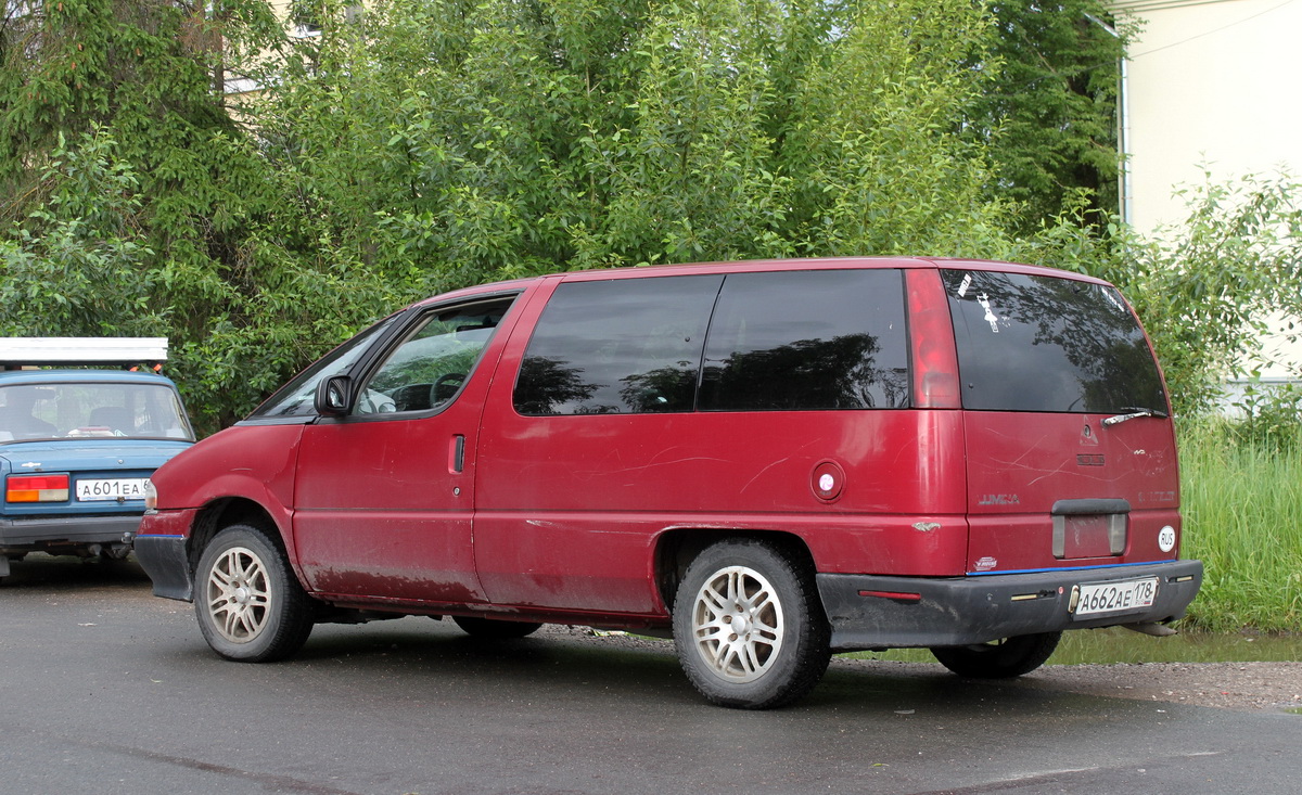 Псковская область, № А 662 АЕ 178 — Chevrolet Lumina APV '89-96