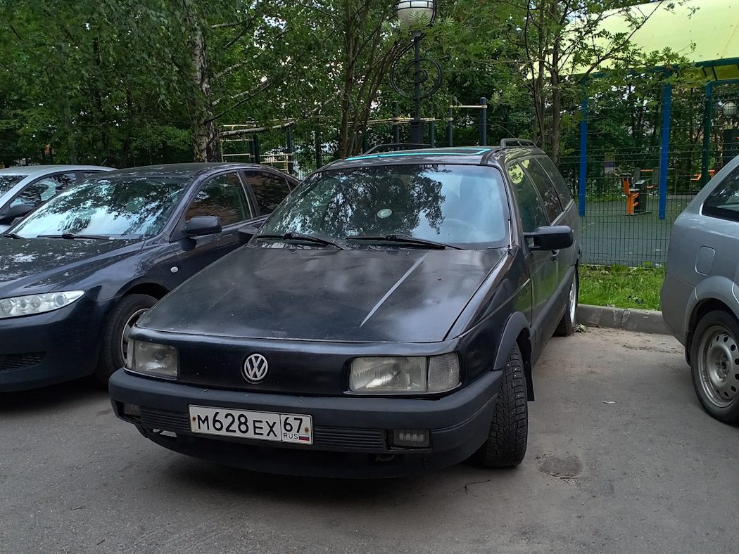 Смоленская область, № М 628 ЕХ 67 — Volkswagen Passat (B3) '88-93