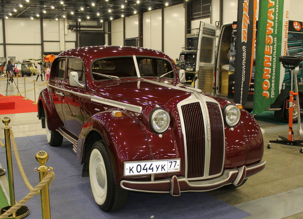 Москва, № К 044 УК 77 — Opel Admiral '37-39; Санкт-Петербург — Олдтаймер-Галерея Ильи Сорокина