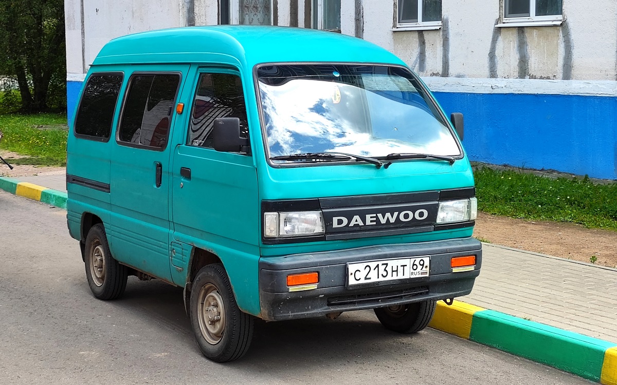 Тверская область, № С 213 НТ 69 — Daewoo Damas '91-05