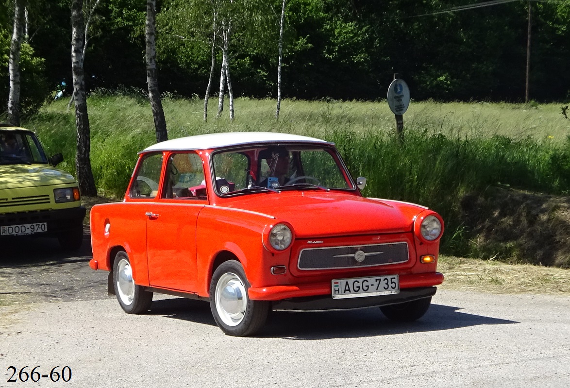 Венгрия, № AGG-735 — Trabant 1.1 (P601) '89-91; Венгрия — XIII. EMTC Trabant-Wartburg és NDK jármű találkozó