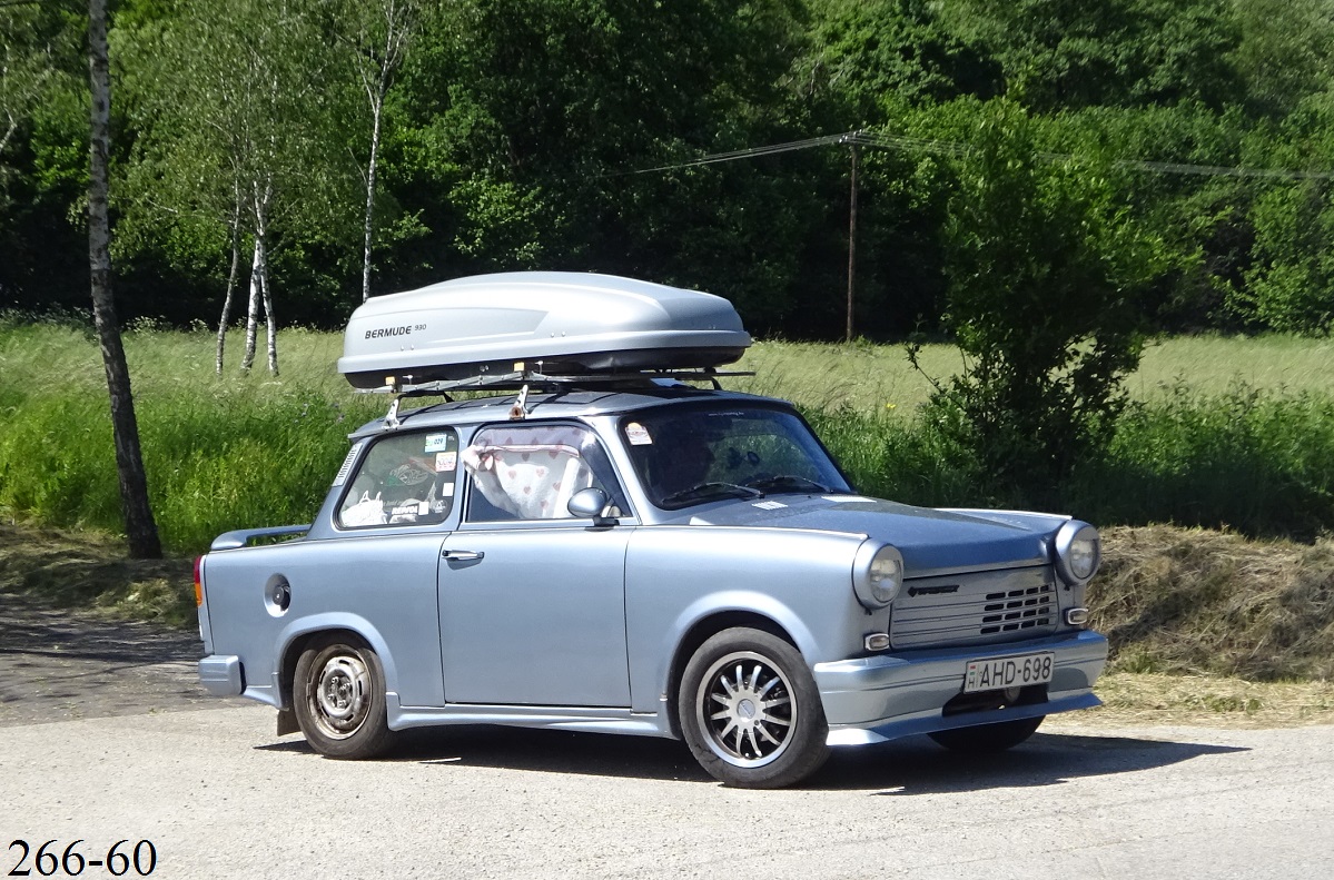 Венгрия, № AHD-698 — Trabant 1.1 (P601) '89-91; Венгрия — XIII. EMTC Trabant-Wartburg és NDK jármű találkozó