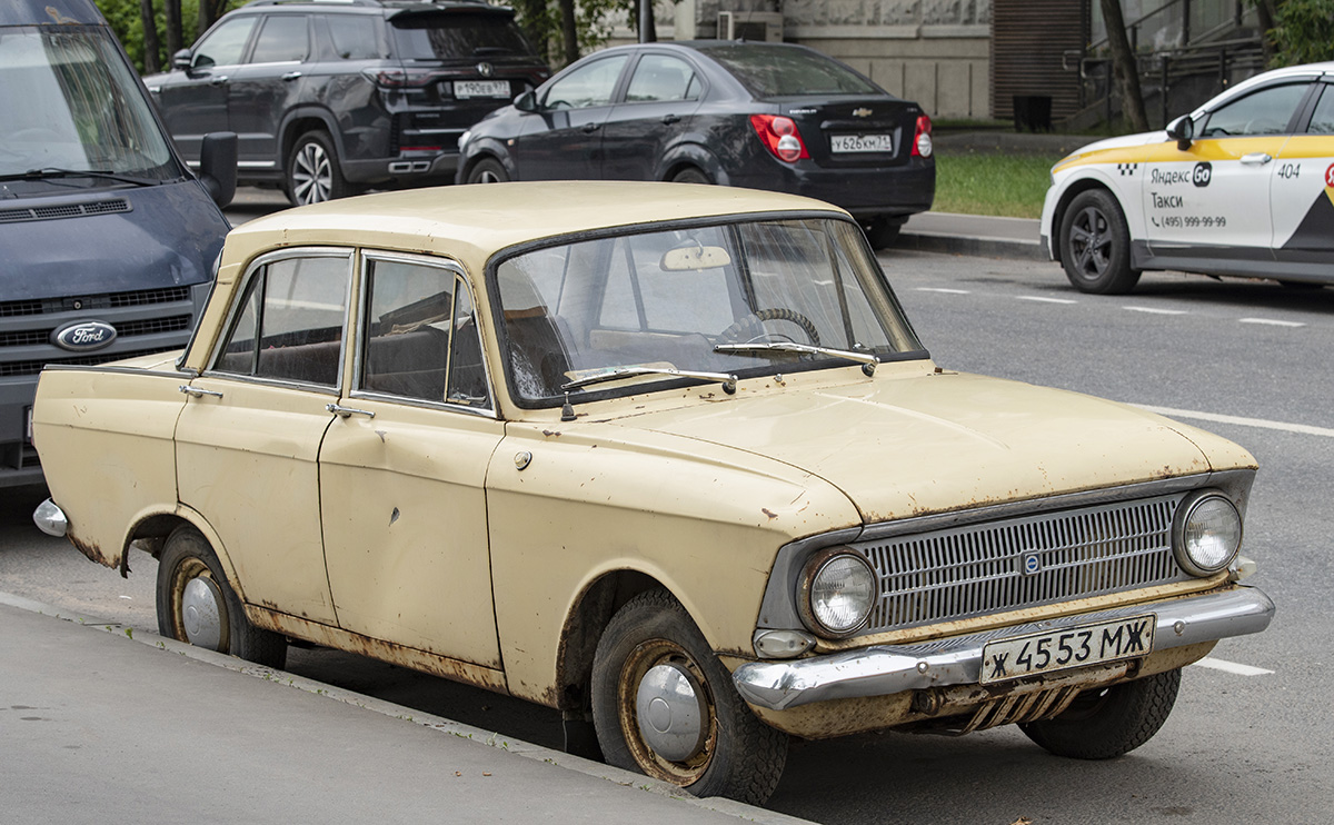 Москва, № Ж 4553 МЖ — Москвич-412ИЭ (Иж) '70-82