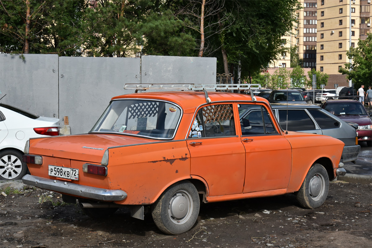 Тюменская область, № Р 598 КВ 72 — Москвич-412ИЭ (Иж) '70-82