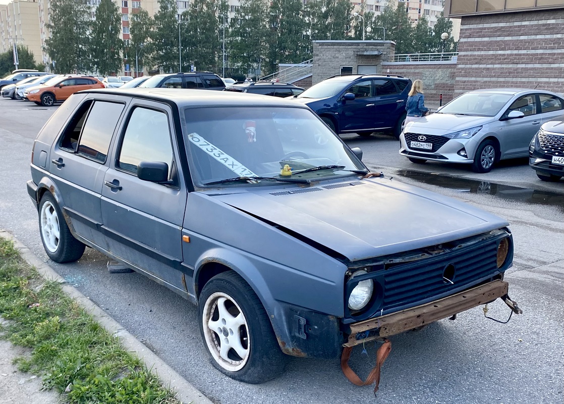 Санкт-Петербург, № О 733 АХ 178 — Volkswagen Golf (Typ 19) '83-92