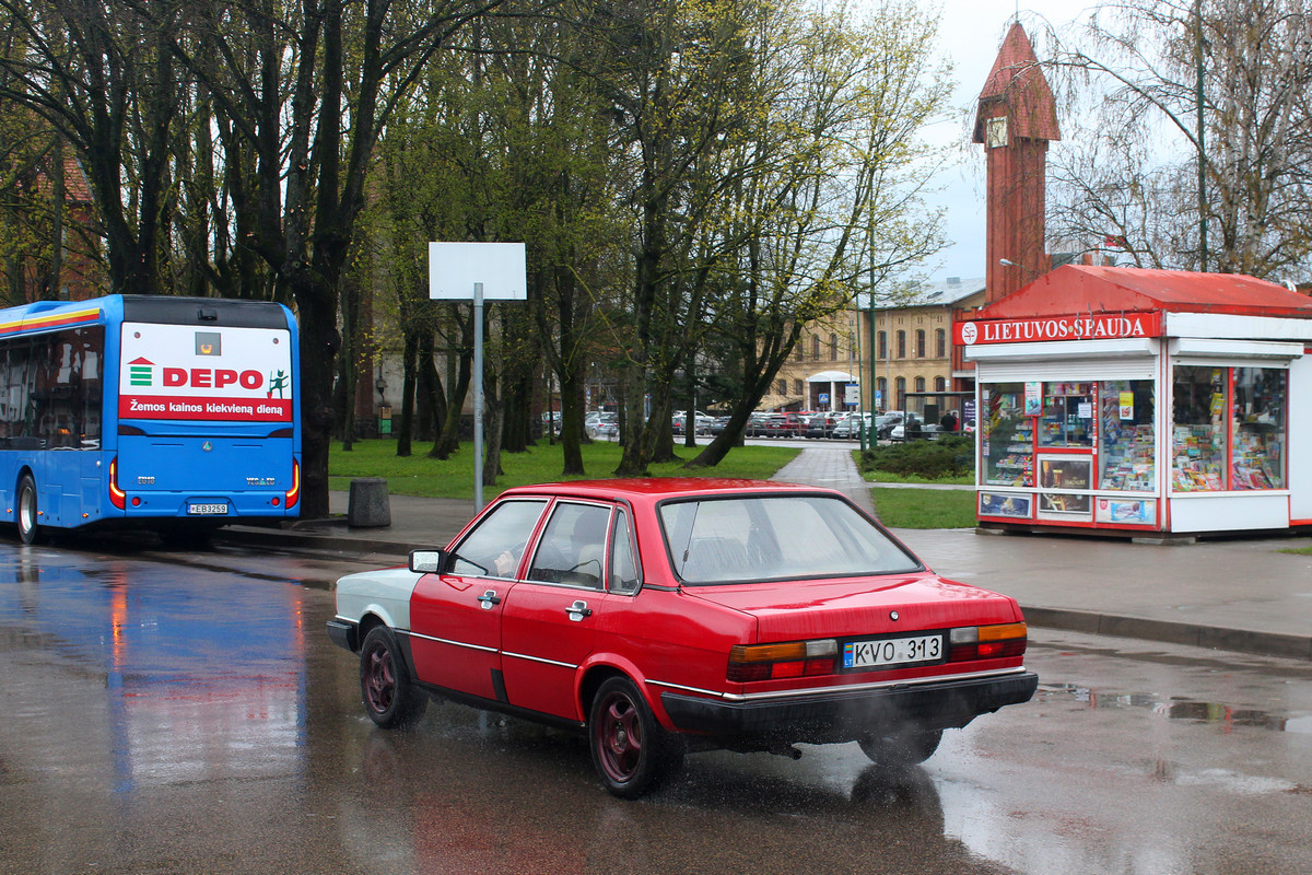 Литва, № KVO 313 — Audi 80 (B2) '78-86