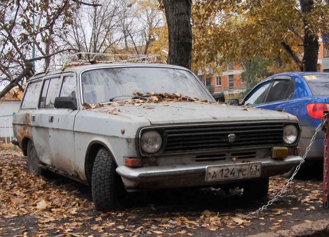 Самарская область, № А 124 ТС 63 — ГАЗ-24-12 Волга '86-92