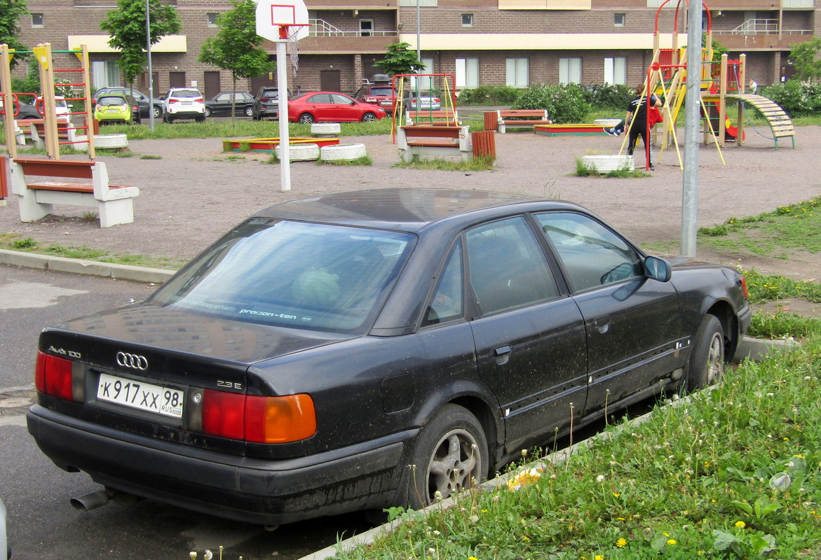 Санкт-Петербург, № К 917 ХХ 98 — Audi 100 (C4) '90-94