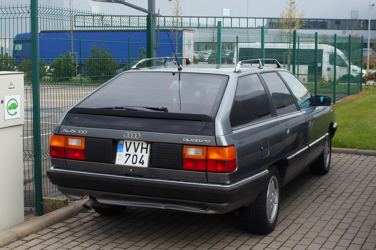 Литва, № VVH 704 — Audi 100 Avant (C3) '82-91