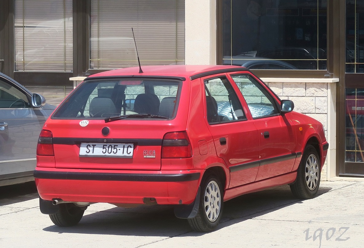 Хорватия, № ST 505-IC — Škoda Felicia (Typ 781, 791) '94-01