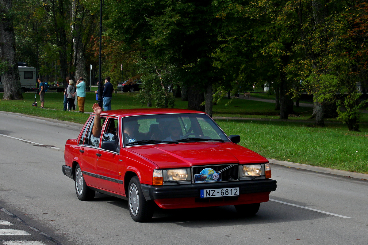 Латвия, № NZ-6812 — Volvo 740 '84-92; Латвия — Retro Jūrmala 25