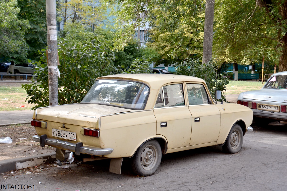 Ростовская область, № О 786 ХХ 161 — Москвич-412ИЭ-028 (Иж) '82-97