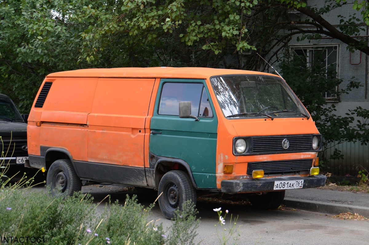 Ростовская область, № А 081 АК 761 — Volkswagen Typ 2 (Т3) '79-92