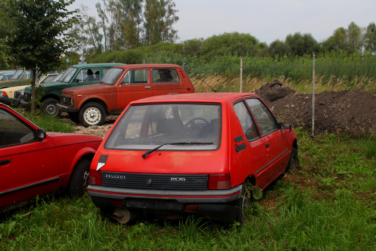 Литва, № (LT) U/N 0092 — Peugeot 205 '83-98