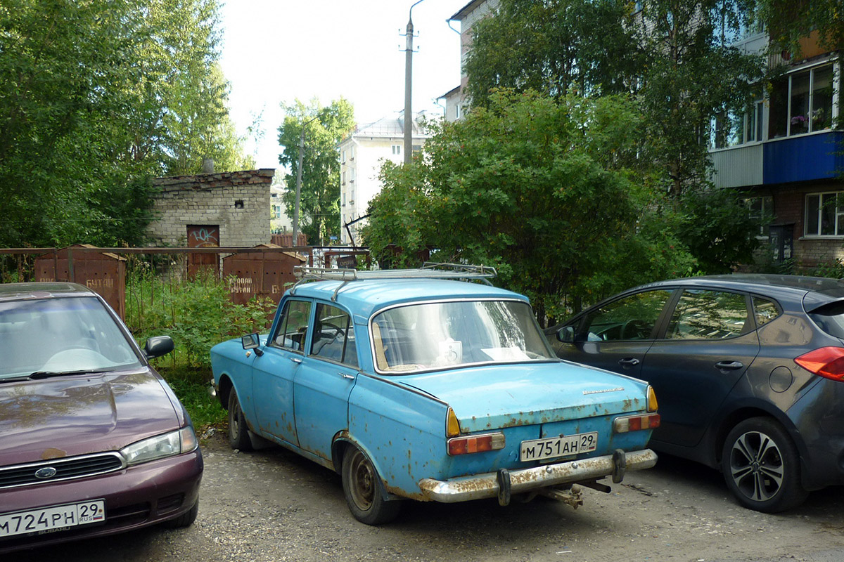 Архангельская область, № М 751 АН 29 — Москвич-412ИЭ (Иж) '70-82