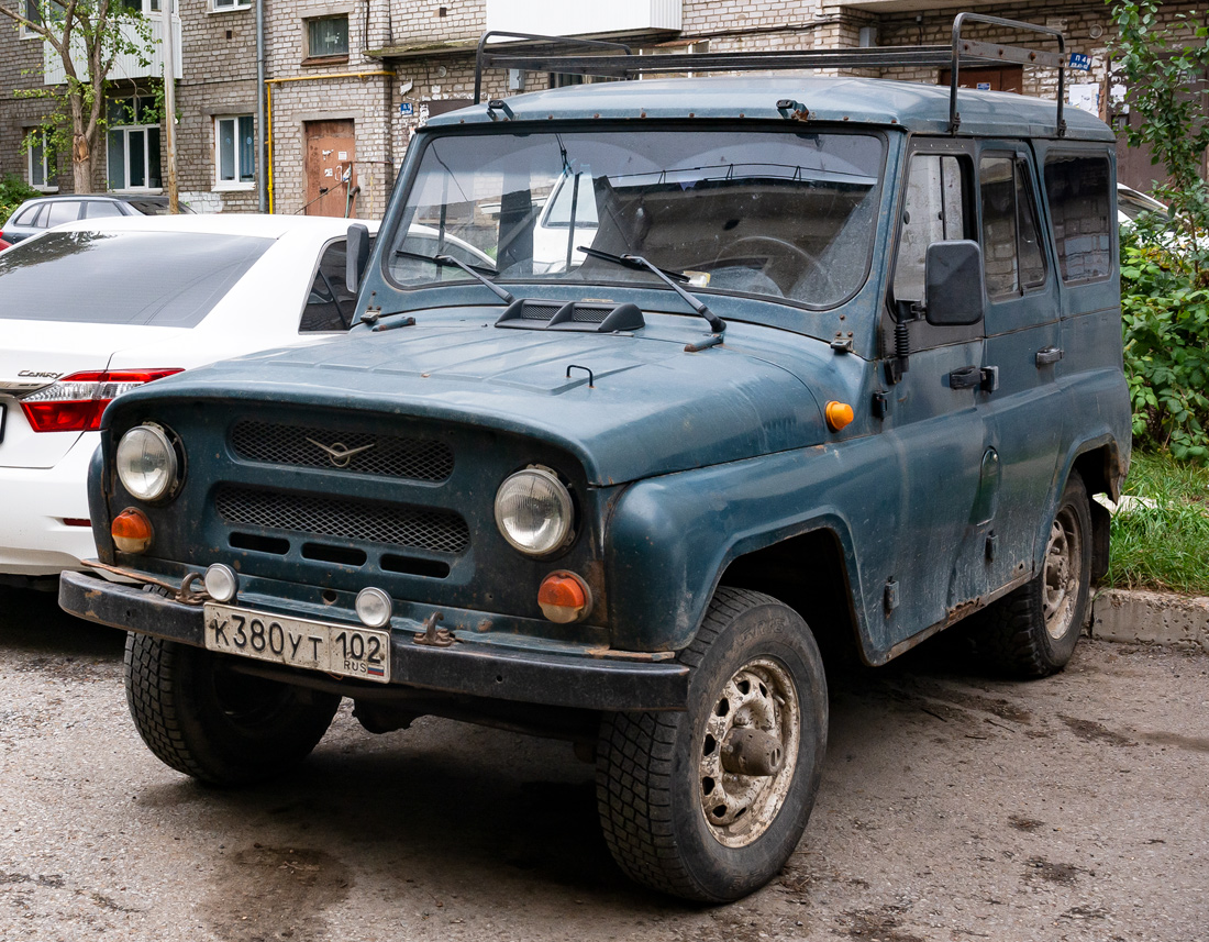 Башкортостан, № К 380 УТ 102 — УАЗ-3151 '85-03