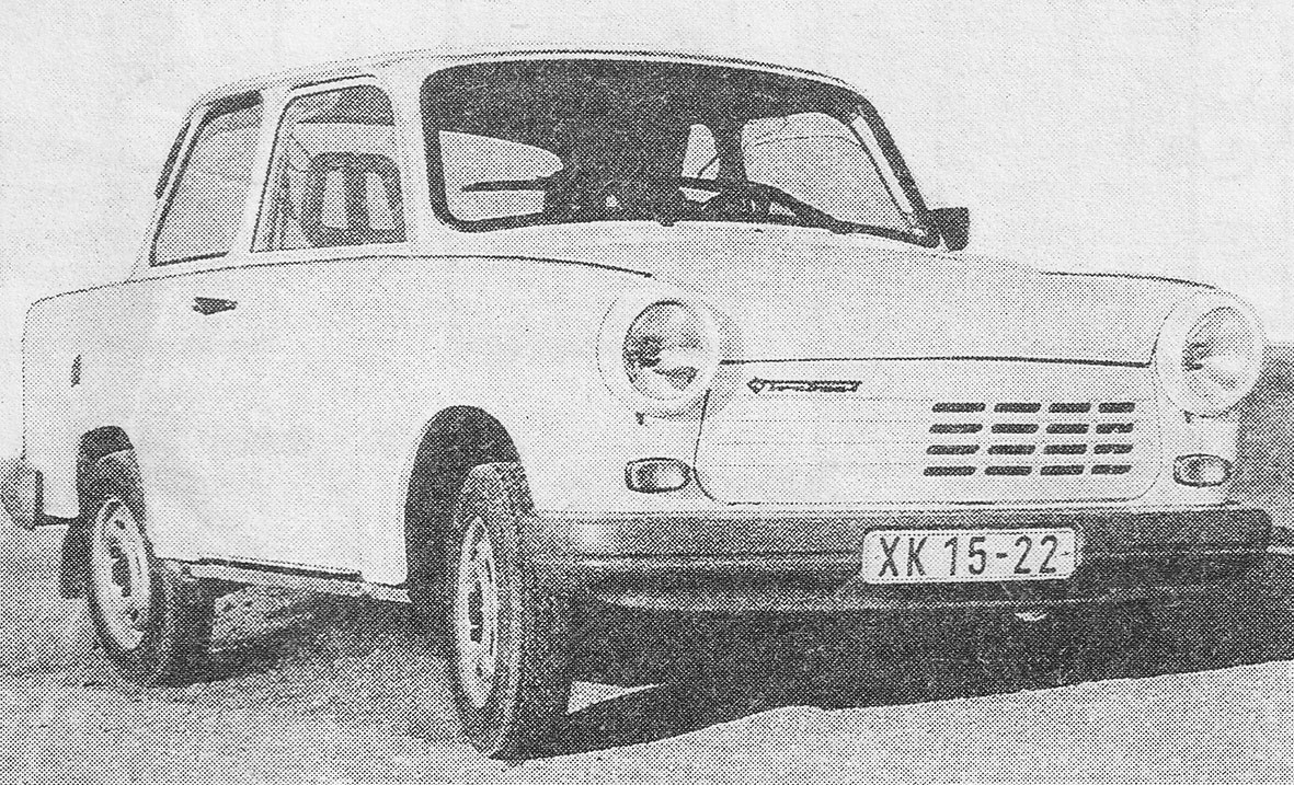 Германия, № XK 15-22 — Trabant 1.1 (P601) '89-91; Германия — Германская Демократическая Республика