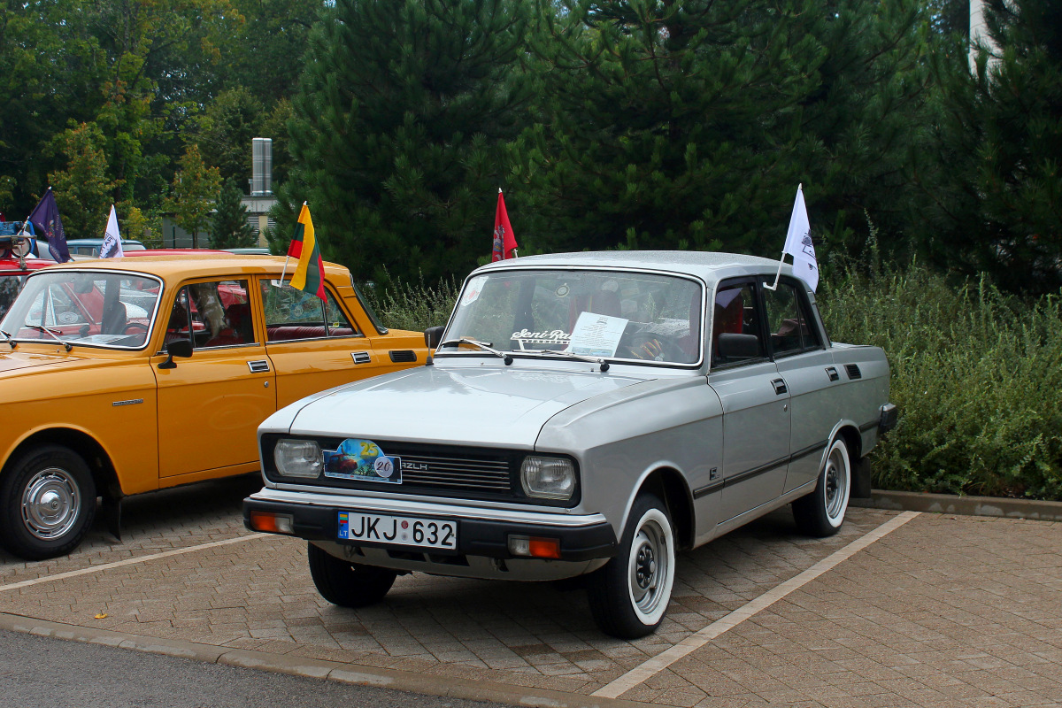 Литва, № JKJ 632 — Москвич-2140-117 (2140SL) '80-88; Латвия — Retro Jūrmala 25