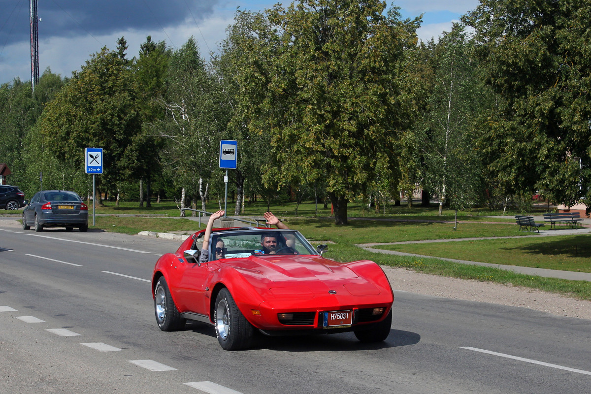 Литва, № H75031 — Chevrolet Corvette (C3) '68-82; Литва — Nesenstanti klasika 2024