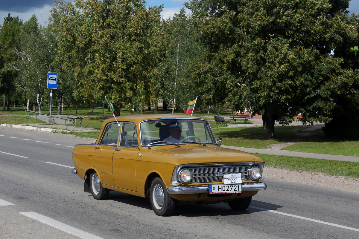 Литва, № H02721 — Москвич-412ИЭ (Иж) '70-82; Литва — Nesenstanti klasika 2024