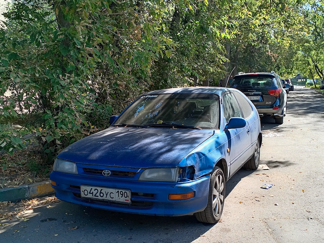 Московская область, № О 426 УС 190 — Toyota Corolla (E100) '91-02