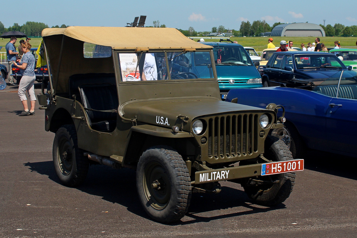 Литва, № H51001 — Willys MB '41-45; Литва — Retro mugė 2024