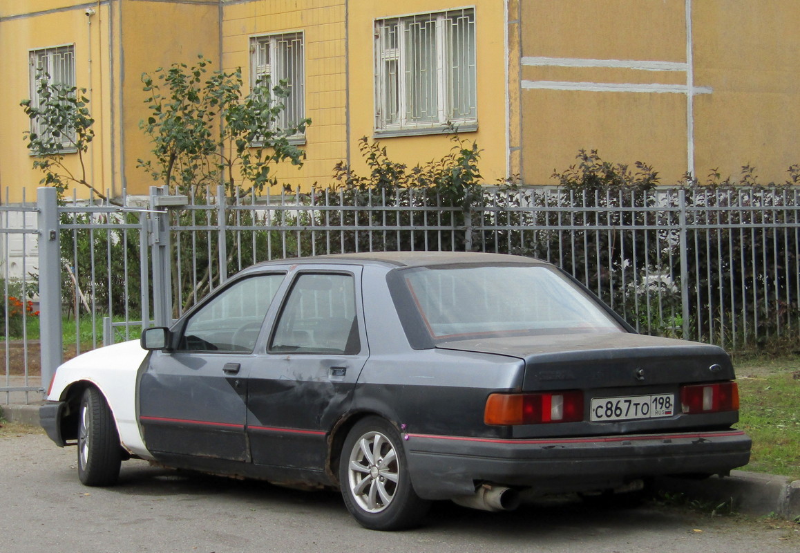 Санкт-Петербург, № С 867 ТО 198 — Ford Sierra MkII '87-93