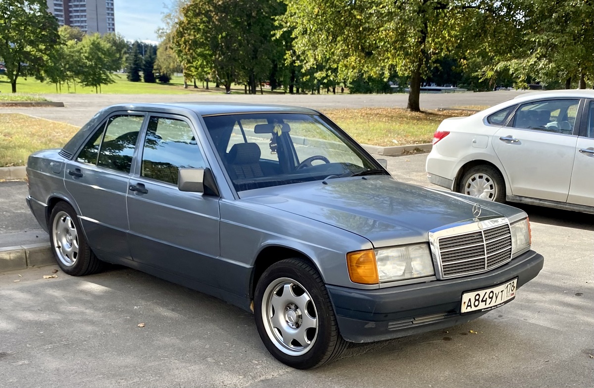 Санкт-Петербург, № А 849 УТ 178 — Mercedes-Benz (W201) '82-93