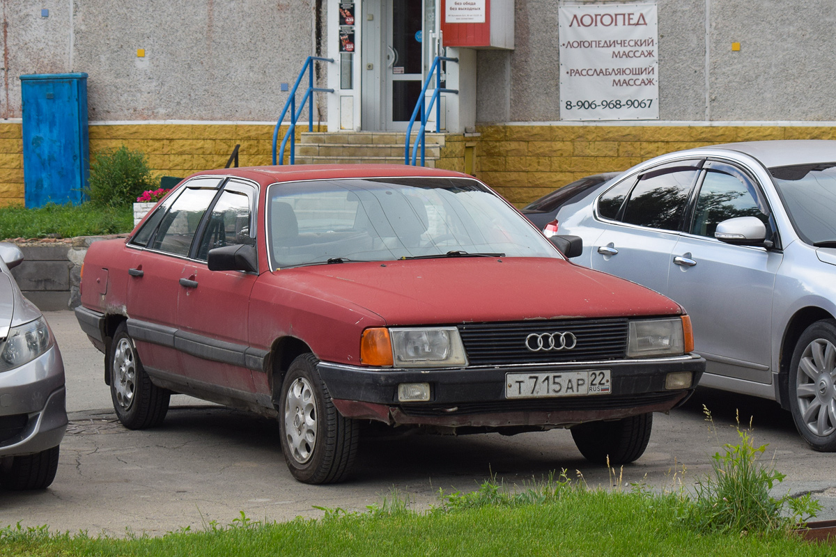 Алтайский край, № Т 715 АР 22 — Audi 100 (C3) '82-91