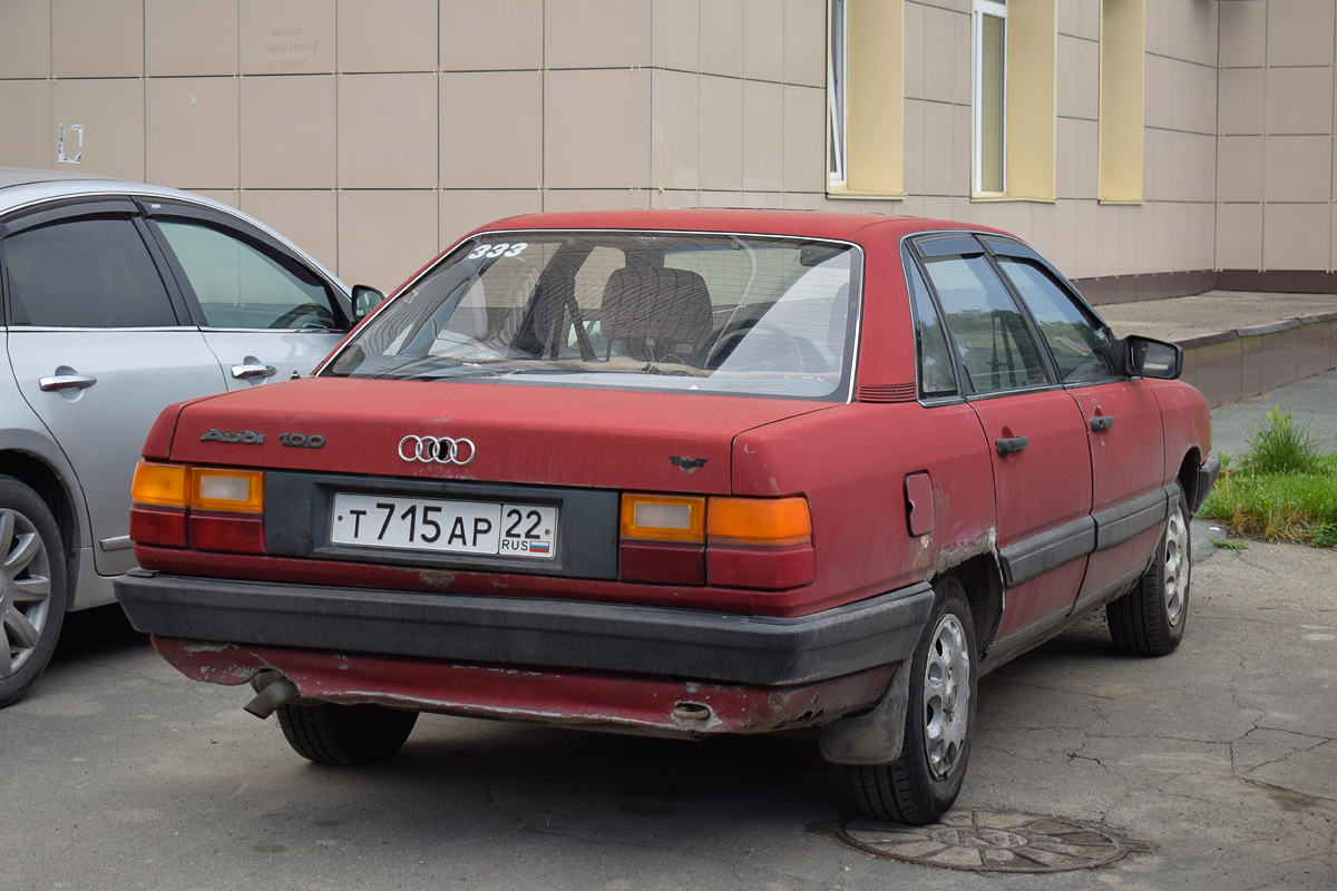 Алтайский край, № Т 715 АР 22 — Audi 100 (C3) '82-91