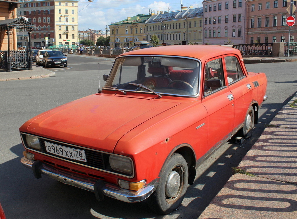 Санкт-Петербург, № О 969 ХХ 78 — Москвич-2140 '76-88