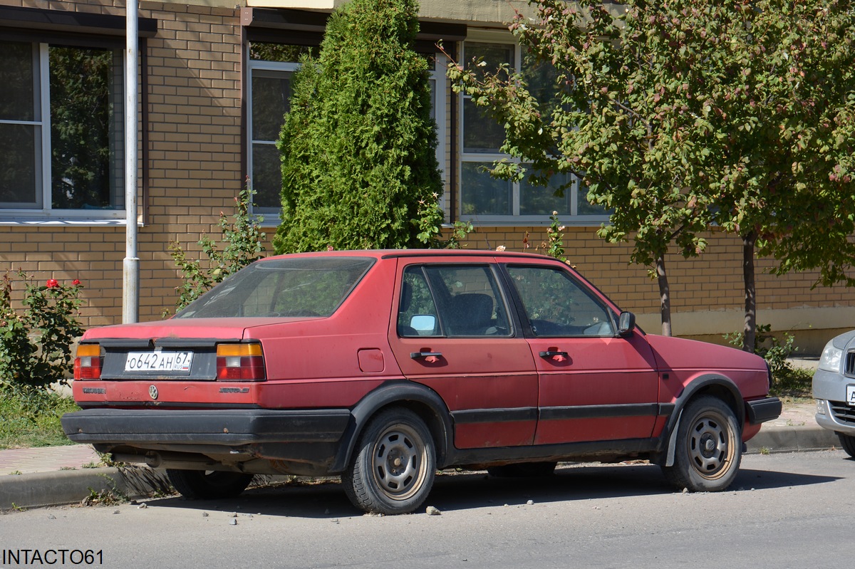 Ростовская область, № О 642 АН 67 — Volkswagen Jetta Mk2 (Typ 16) '84-92; Смоленская область — Вне региона