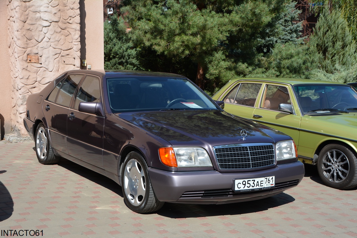 Ростовская область, № С 953 АЕ 761 — Mercedes-Benz (W140) '91-98; Ростовская область — Retro Motor Show_2024_Сентябрь