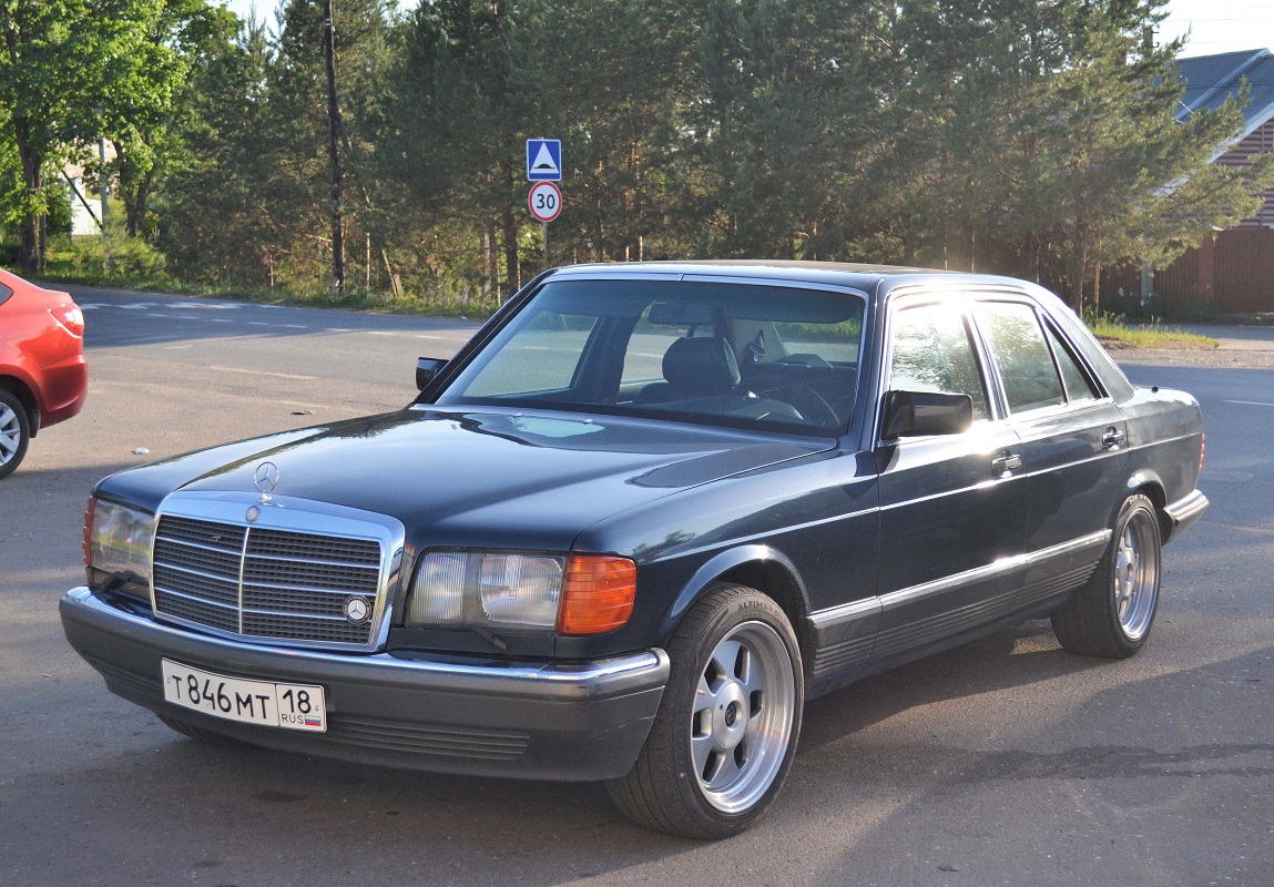 Удмуртия, № Т 846 МТ 18 — Mercedes-Benz (W126) '79-91