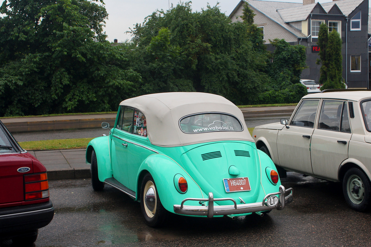 Литва, № H64007 — Volkswagen Käfer (общая модель); Литва — Radviliškio miesto šventė 2024