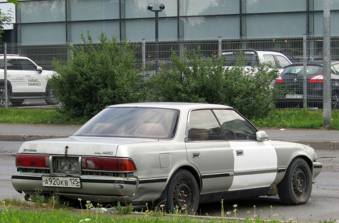 Приморский край, № А 920 КВ 125 — Toyota Mark II (X80) '88-95