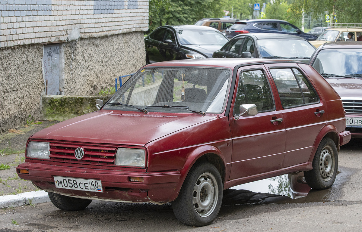 Калужская область, № М 058 СЕ 40 — Volkswagen Golf (Typ 19) '83-92