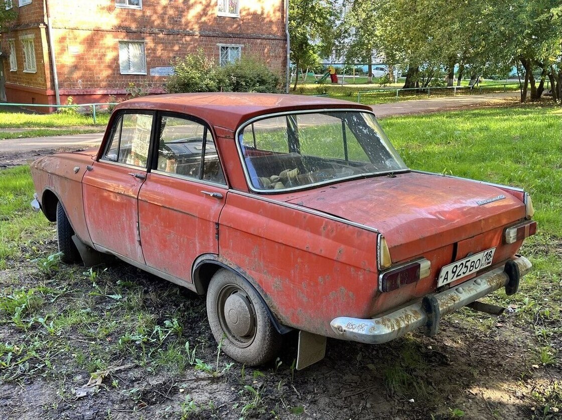 Удмуртия, № А 925 ВО 18 — Москвич-412ИЭ (Иж) '70-82