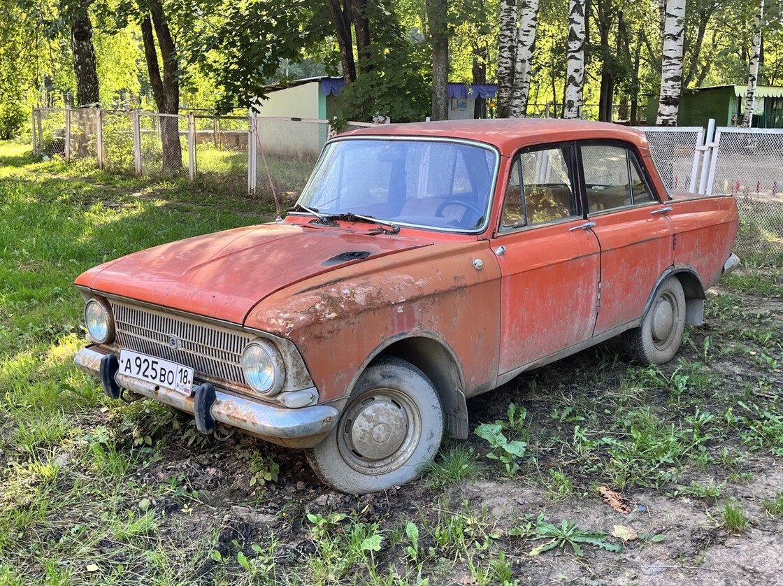 Удмуртия, № А 925 ВО 18 — Москвич-412ИЭ (Иж) '70-82