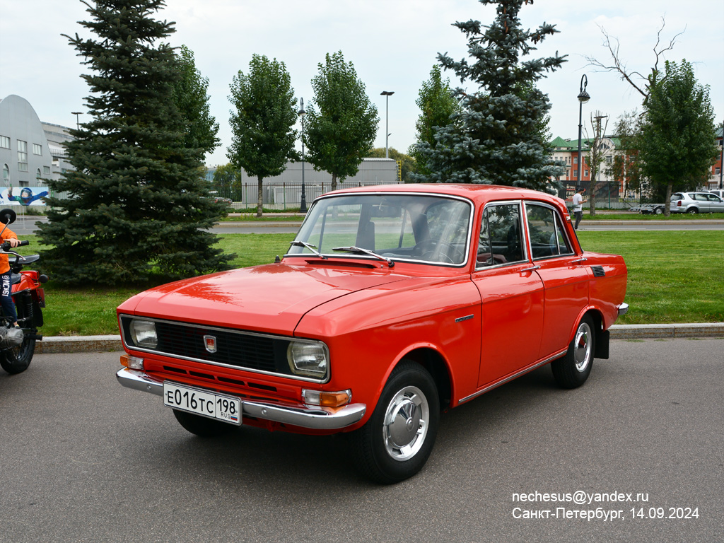 Санкт-Петербург, № Е 016 ТС 198 — Москвич-2140 '76-88