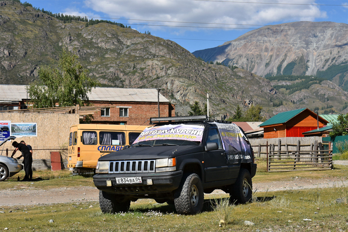 Алтай, № Е 834 ВА 04 — Jeep Grand Cherokee (ZJ) '92-98