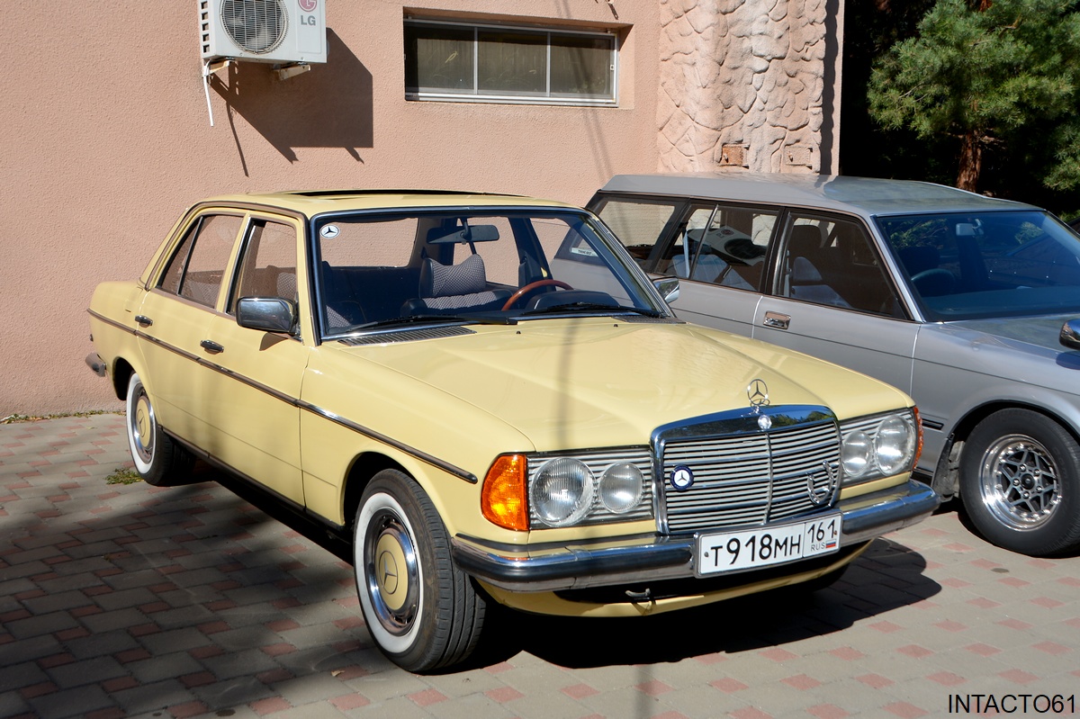 Ростовская область, № Т 918 МН 161 — Mercedes-Benz (W123) '76-86; Ростовская область — Retro Motor Show_2024_Сентябрь